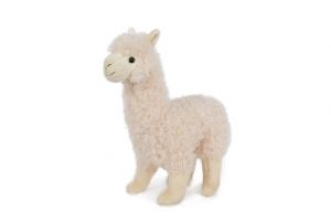 Lama Alpaka plyš 30cm bílá 0m+