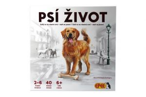 Psí život společenská hra v krabici 29x30x7cm
