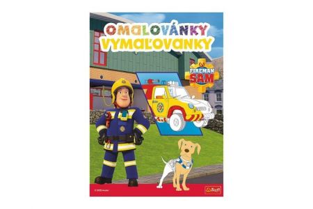 Omalovánky Hasič Sam 20x27,5cm