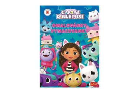 Omalovánky Gabby's Dollhouse 20x27,5 cm