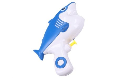Vodní pistole žralok stříkající plast 13,5cm