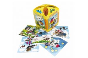 Pexeso Krtek MAXI papírové společenská hra 40 velkých kartiček v krabičce 8x8x9cm