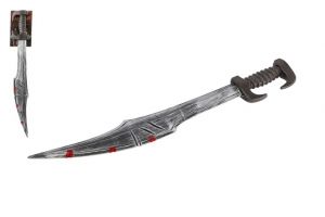 Meč pirátský plast 70cm na kartě