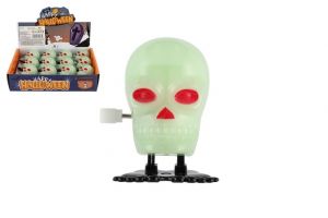 Lebka skákací na natažení plast 5cm