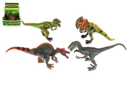 Figurka dinosaurus plast 34x17cm mix druhů v sáčku