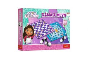 Dáma a Mlýn Gabby's Dollhouse společenská hra v krabici 29x19x4 cm