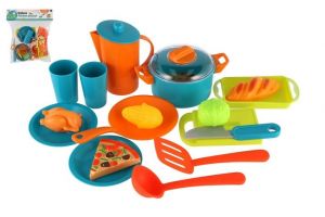 Kuchyňská sada nádobí plast v sáčku 28x28cm