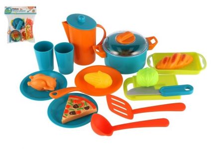 Kuchyňská sada nádobí plast v sáčku 28x28cm