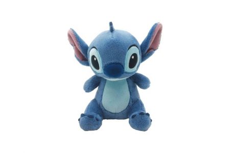 Stitch sedící plyšový 18cm modrý