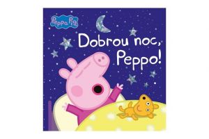 Knížka Prasátko Peppa/Peppa Pig - Dobrou noc, Peppo! 21x21cm CZ text