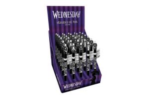 Tužka/pero gumovací Wednesday 15cm plast 6 druhů