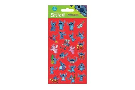 Samolepky Lilo a Stitch červené 25ks ve fólii