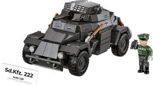 COBI 2657 II WW Sd.Kfz. 222, 1:28, 502 k, 1 f