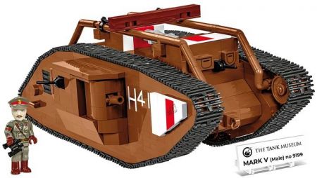 COBI 2995 Great War Mark V no 9199, 1:35, 844 k, 1 f
