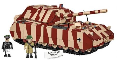 COBI 3138 II WW Panzer VIII MAUS, 1:35, 1353 k, 2 f