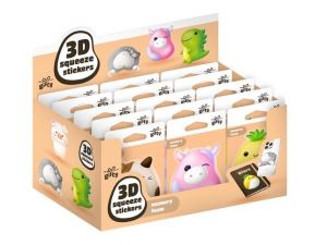 Gifty - 3D sqeeze stickers - mix 2