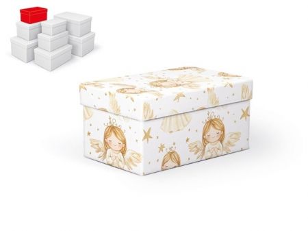 Krabice dárková vánoční B-V011-B 18x11x9cm