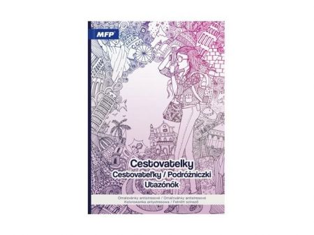 Omalovánky antistresové Cestovatelky 210x290mm/32s
