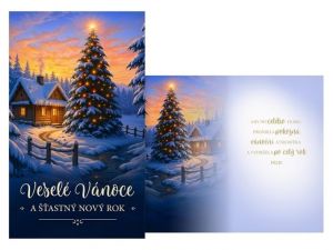 Přání Vánoční V24-503 T
