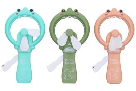 Ruční větráček dino 18 cm