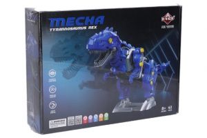 Stavebnice RC dino robot Mecha T-REX set 21,6 cm