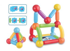 Magnetická stavebnice 50 dílků