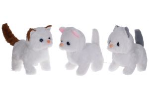 Kočka chodící se zvukovými efekty 16 cm