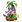Jixelz REMIX Sonic puzzle plastové pixel art Chillin' Sonic