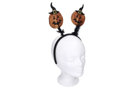 Set karneval - čelenka s ozdobou dýně