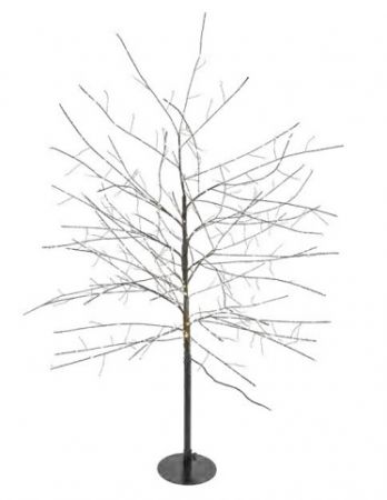 Stromek LED svítící, 600 LED, teplá bílá, výška 120 cm