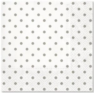 Papírové ubrousky celoroční, třívrstvé 33 x 33 cm, 20 ks