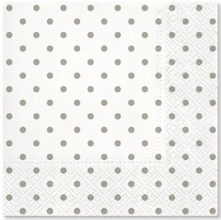 Papírové ubrousky celoroční, třívrstvé 33 x 33 cm, 20 ks