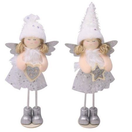 Anděl v sukni na postavení 11 x 27 x 5 cm