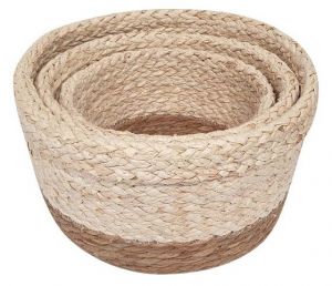 Sada košů 3 ks - 30 x 17 cm, 26 x 15 cm, 22 x 13 cm