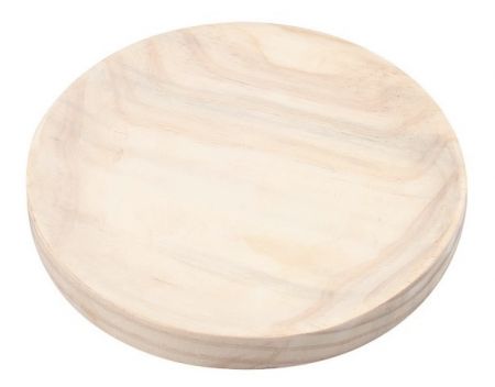 Dekorační podnos dřevěný o 20 x 2,5 cm