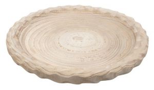 Dekorační mísa dřevěná o 30 x 5 cm