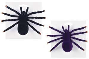 Pavouk na klipu 16,5 x 2 x 10,5 cm, 1 ks