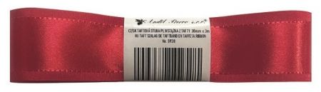 Stuha taftová 30 mm x 3 m, červená