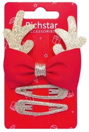 Vánoční set sponek do vlasů 3 ks