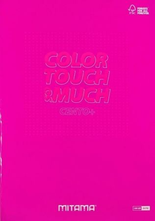 Sešit "Color Touch", A4+, linkovaný, 52+2 listů, růžová, MITAMA 62172-90123