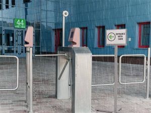 Informační stojan "INFO STAND OUTDOOR", antracitově-šedá, A4, DURABLE 502057