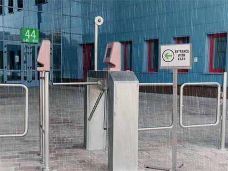 Informační stojan "INFO STAND OUTDOOR", antracitově-šedá, A4, DURABLE 502057