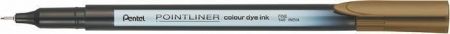 Liner "Pointliner", hnědá, 0,4 mm, PENTEL S40-E3