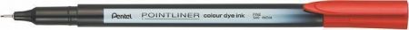 Liner "Pointliner", červená, 0,4 mm, PENTEL S40-B