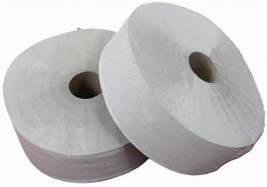 Toaletní papír, přírodní, 1-vrstvý, 210 m, průměr 24 cm, 6 rolí, Kaczory 336