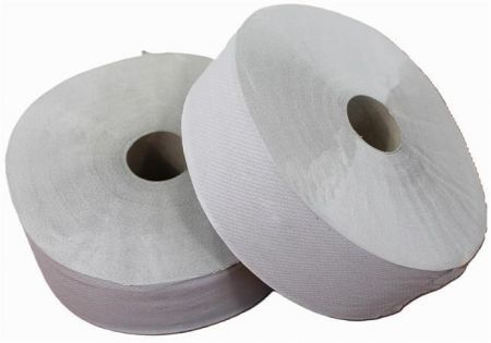 Toaletní papír, přírodní, 1-vrstvý, 210 m, průměr 24 cm, 6 rolí, Kaczory 336