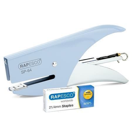 Sešívačka "SP-64", modrá, 21/4, na 12 listů, kov, RAPESCO 1376
