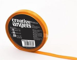 Saténová stuha, zlatá, 12 mm x 32 m, IBM2760