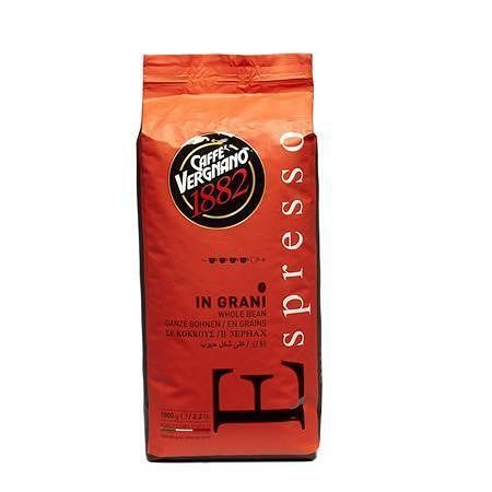Káva "Espresso", pražená, zrnková, 1000 g, CAFFÉ VERGNANO 2292001