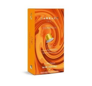 Kávové kapsle, karamel, kompatibilní s Nespresso, 10 ks, CARRARO CAR031